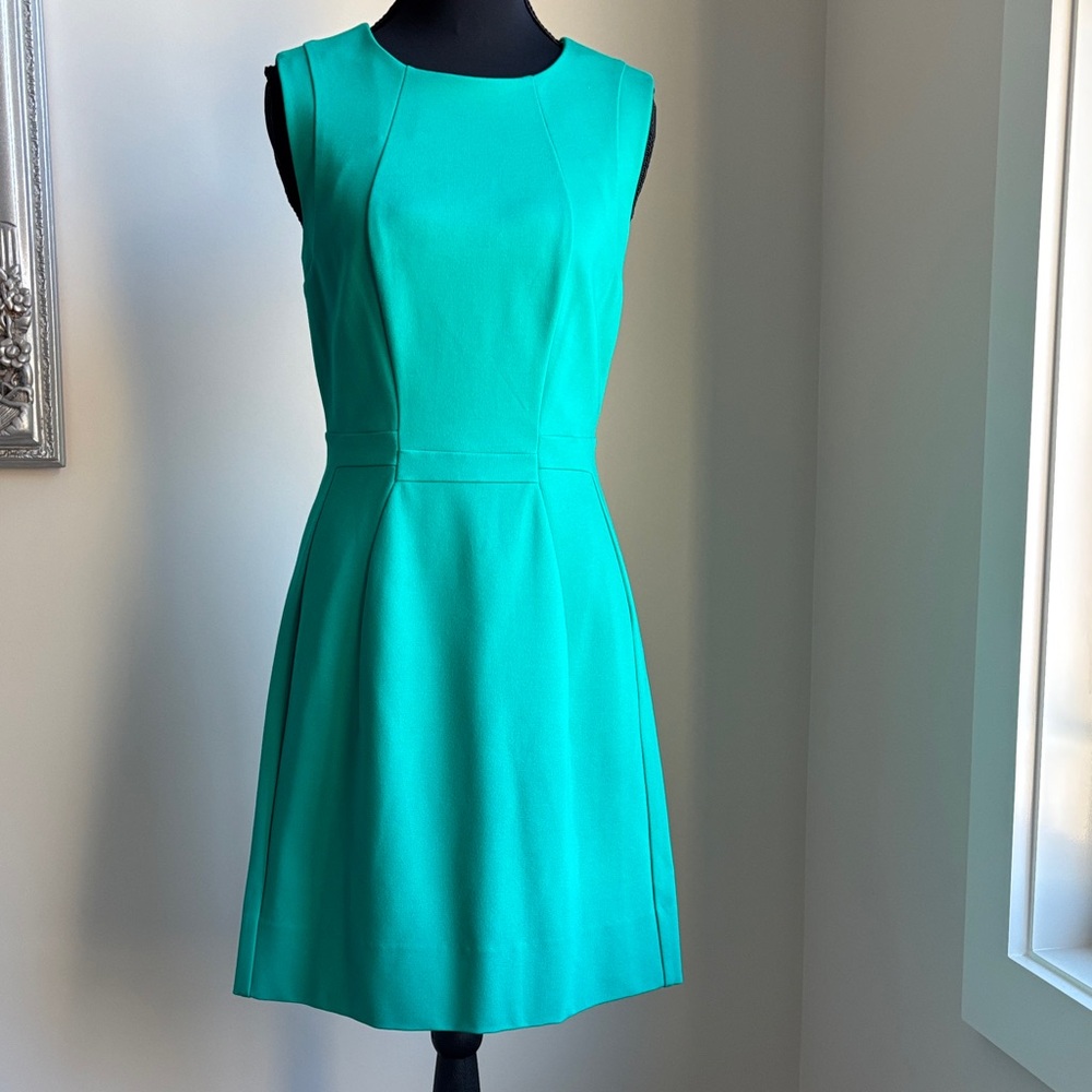 Diane Von Furstenberg Teal Midi Dress